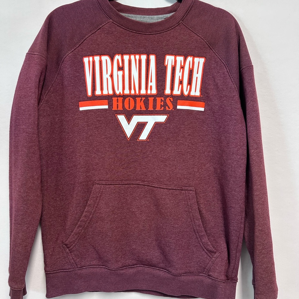 Virginia Tech Hokies Maroon Crewneck Sweatshirt medium